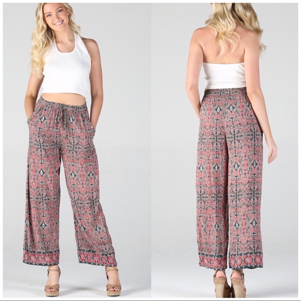 LIGHTWEIGHT DRAWSTRING PANTS with SIDE POCKETS - Picture 7 of 12